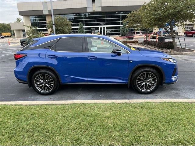 Certified 2022 Lexus RX 350 F SPORT with VIN 2T2YZMDA7NC352486 for sale in Manchester, MO