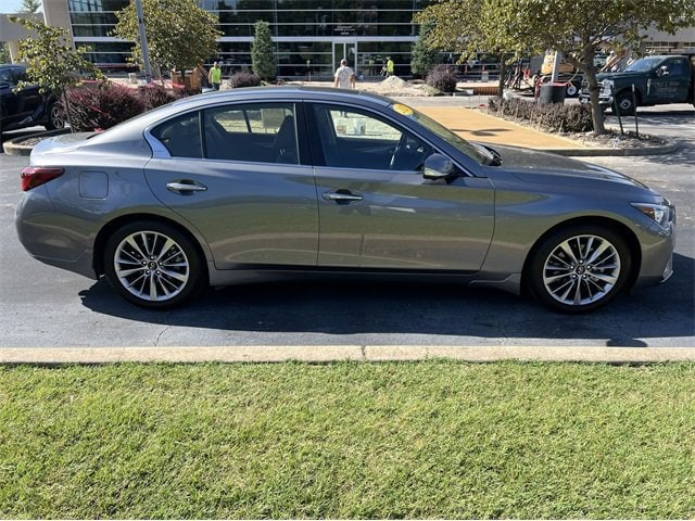 Used 2023 INFINITI Q50 LUXE with VIN JN1EV7BRXPM541204 for sale in Manchester, MO