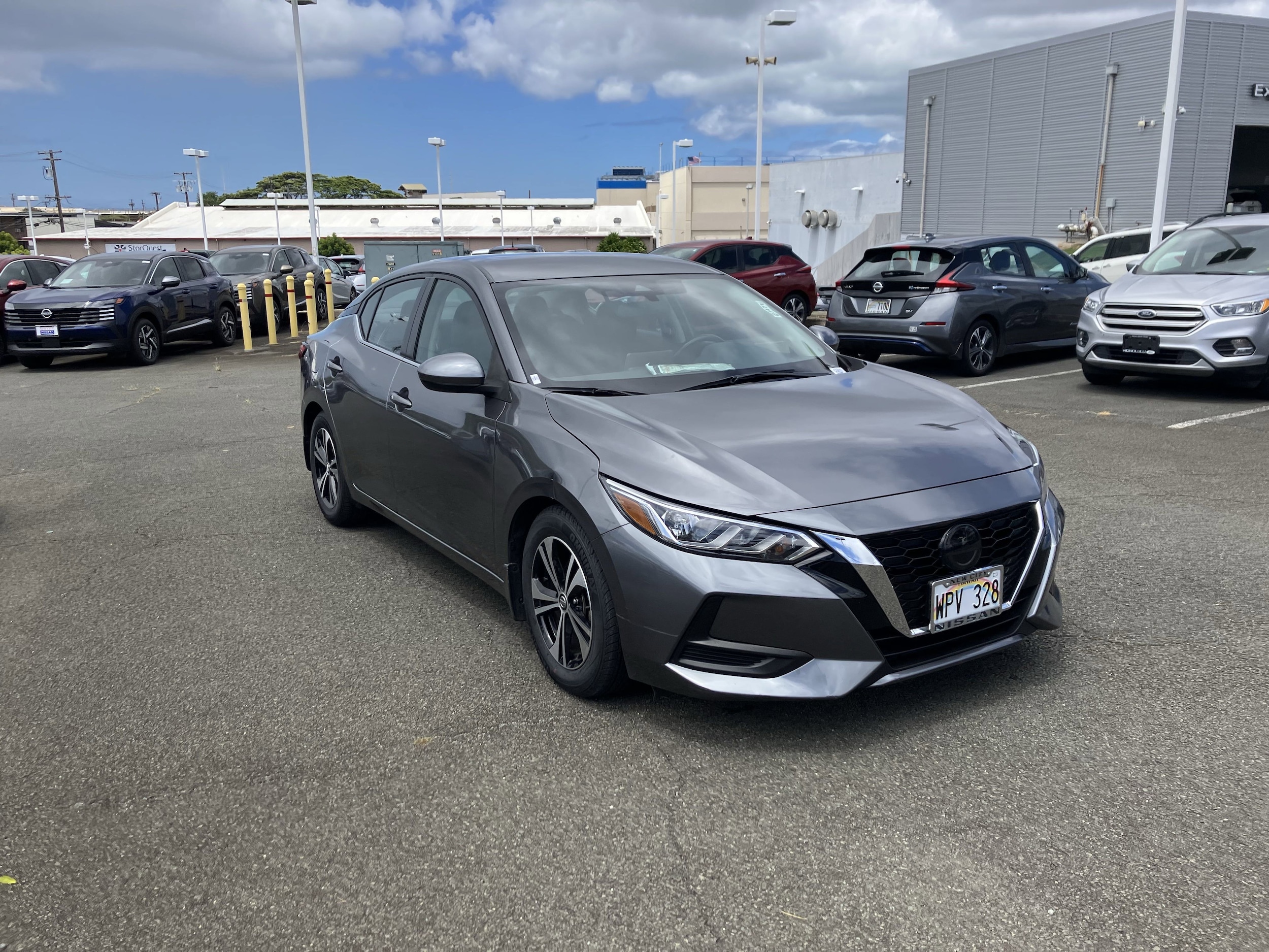 Used 2022 Nissan Sentra SV with VIN 3N1AB8CV1NY263327 for sale in Honolulu, HI