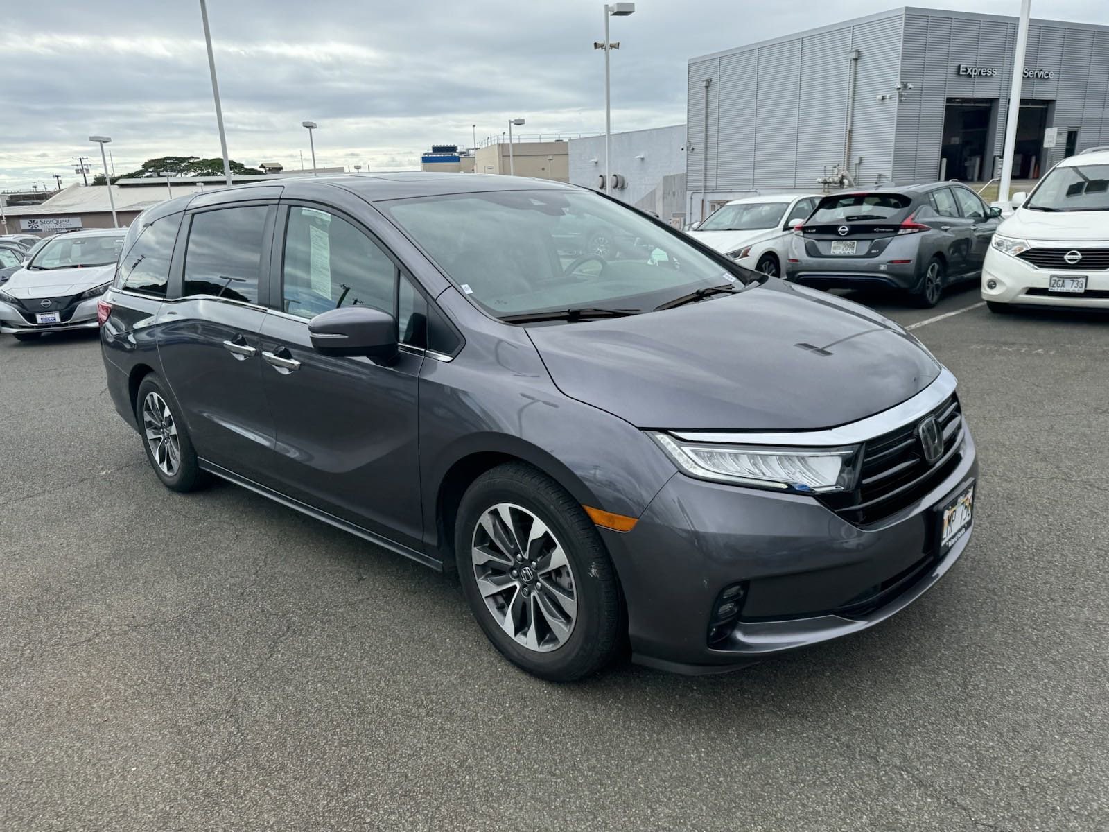 Used 2023 Honda Odyssey EX-L with VIN 5FNRL6H65PB025952 for sale in Honolulu, HI