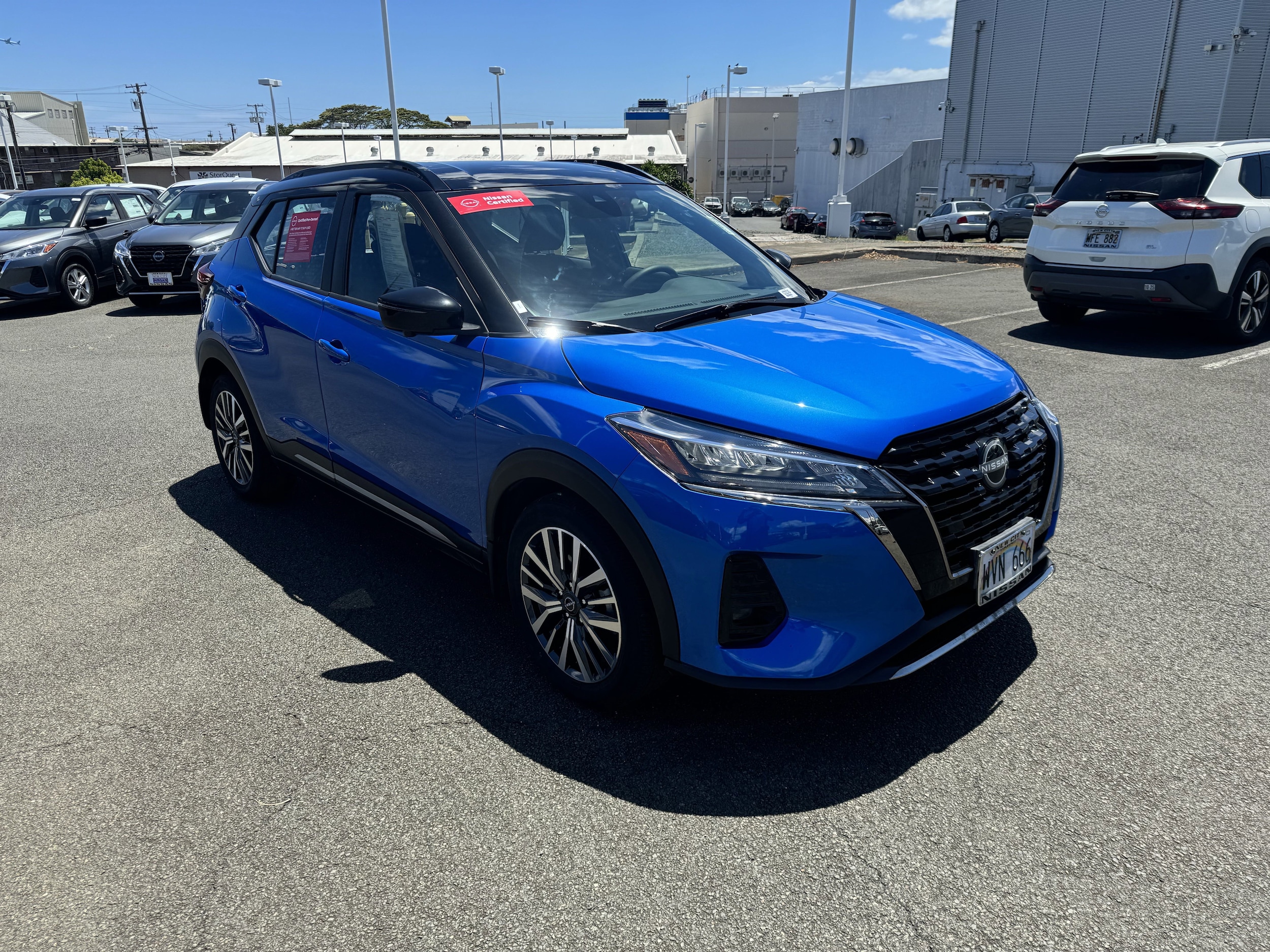 Certified 2023 Nissan Kicks SR with VIN 3N1CP5DV7PL509384 for sale in Honolulu, HI