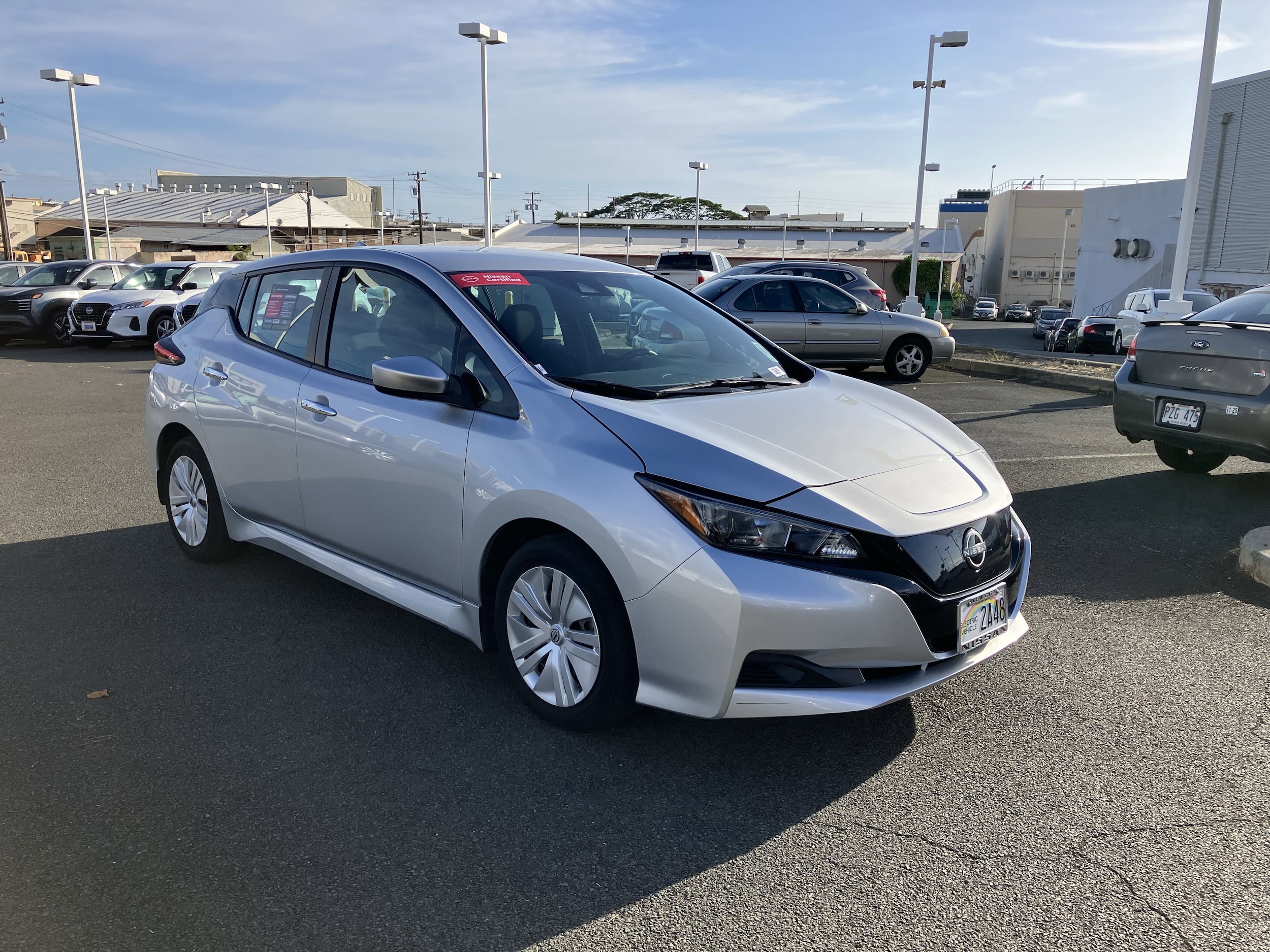 Used 2023 Nissan Leaf S with VIN 1N4AZ1BV1PC561198 for sale in Honolulu, HI