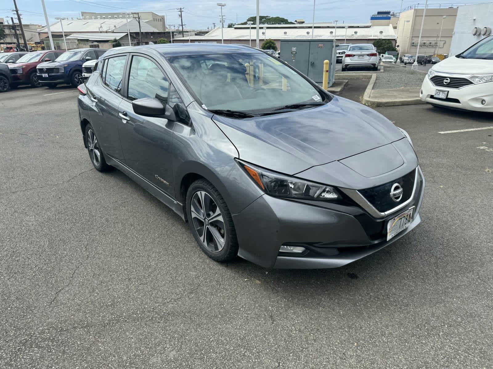 Used 2018 Nissan LEAF SV with VIN 1N4AZ1CP8JC301565 for sale in Honolulu, HI