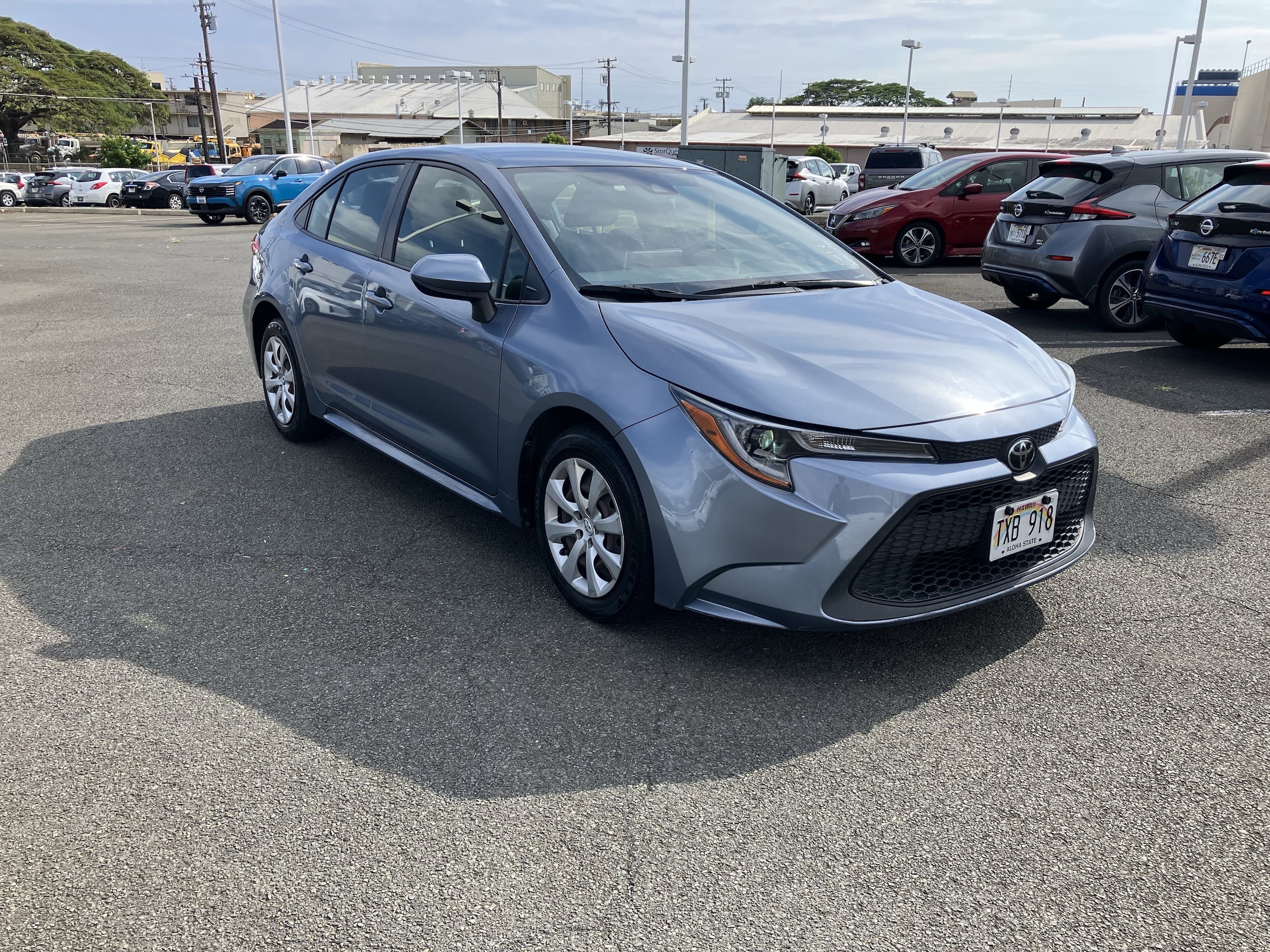 Used 2020 Toyota Corolla LE with VIN JTDEPRAE6LJ078653 for sale in Honolulu, HI
