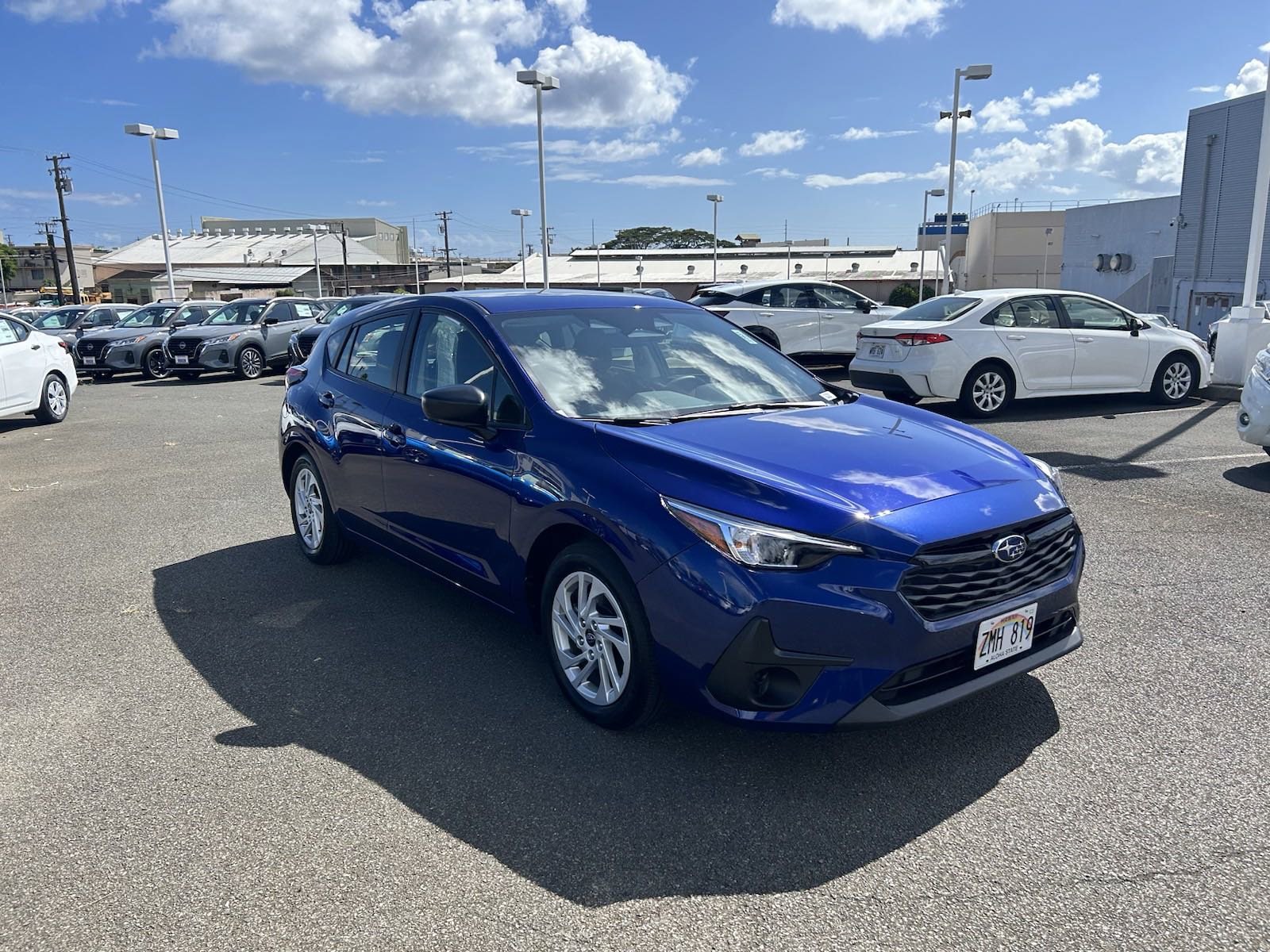 Used 2024 Subaru Impreza Base with VIN JF1GUABC5R8318054 for sale in Honolulu, HI