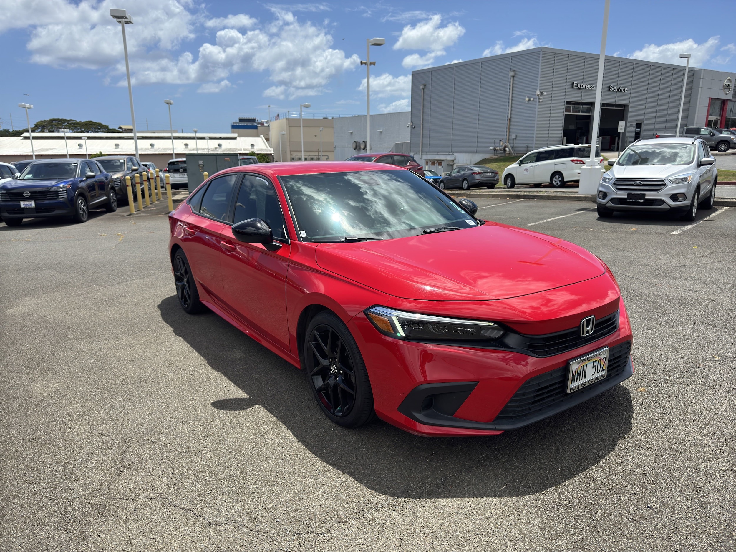 Used 2023 Honda Civic Sport with VIN 2HGFE2F59PH531036 for sale in Honolulu, HI