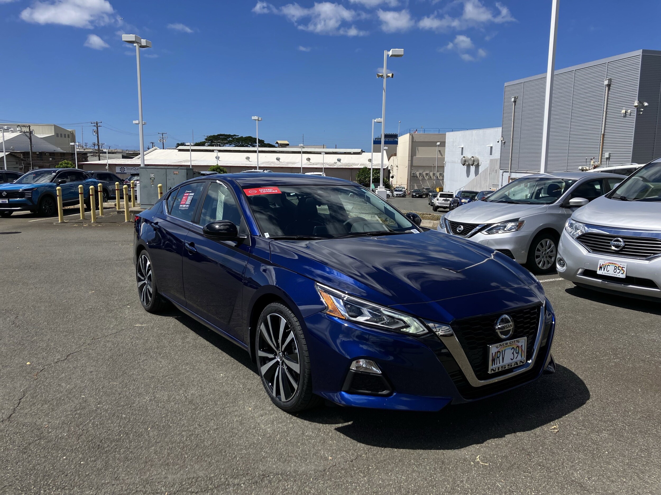 Certified 2022 Nissan Altima SR with VIN 1N4AL4CV8NN300430 for sale in Honolulu, HI