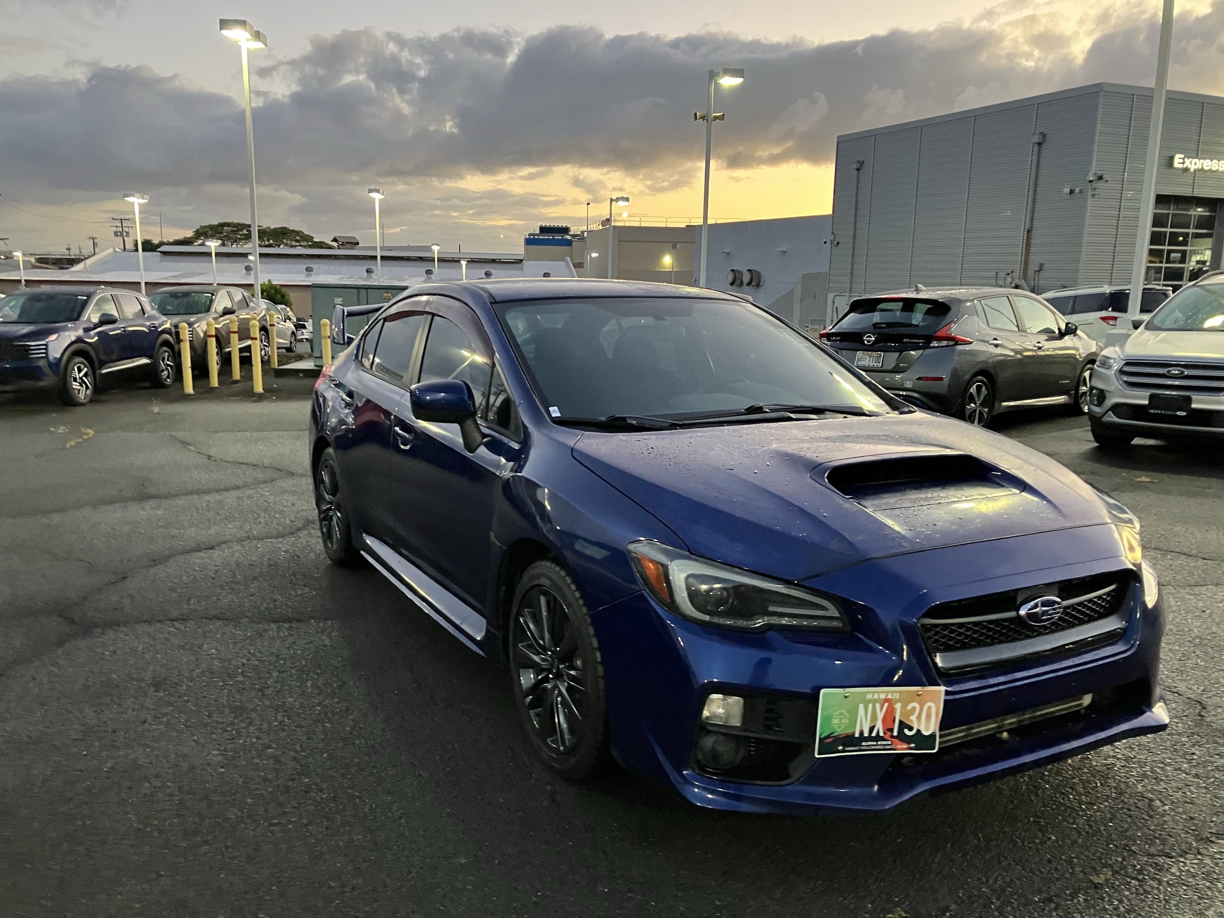 Used 2017 Subaru WRX Base with VIN JF1VA1B68H9820348 for sale in Honolulu, HI