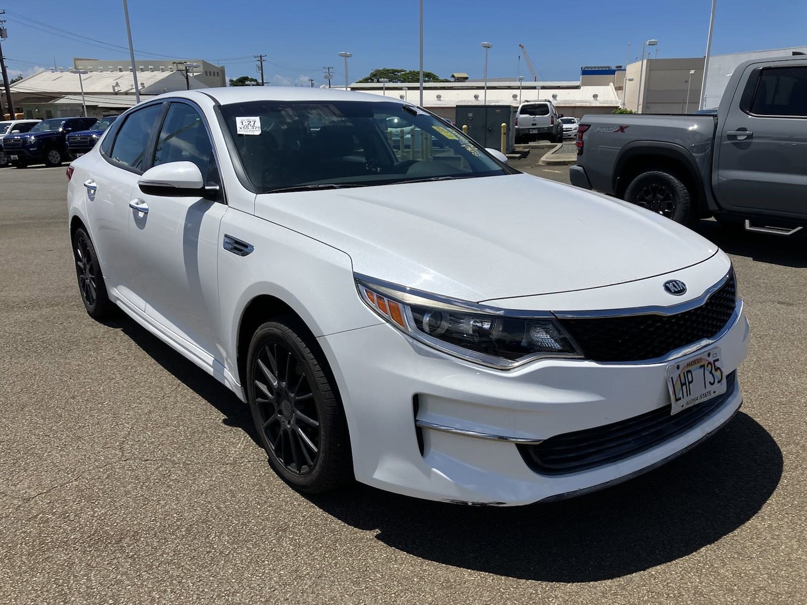 Used 2018 Kia Optima LX with VIN 5XXGT4L34JG185897 for sale in Honolulu, HI