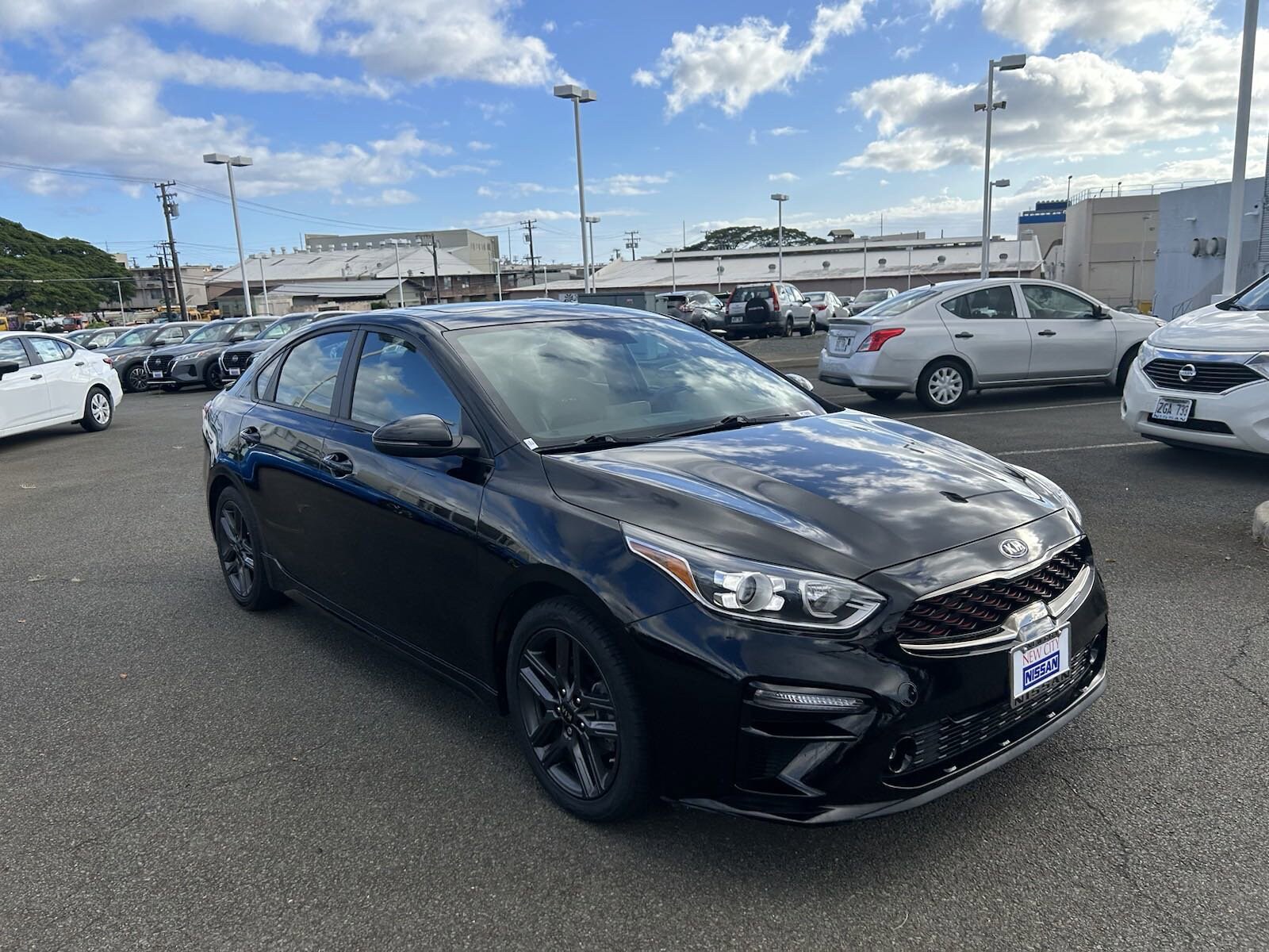 Used 2021 Kia Forte GT-Line with VIN 3KPF34AD4ME326620 for sale in Honolulu, HI