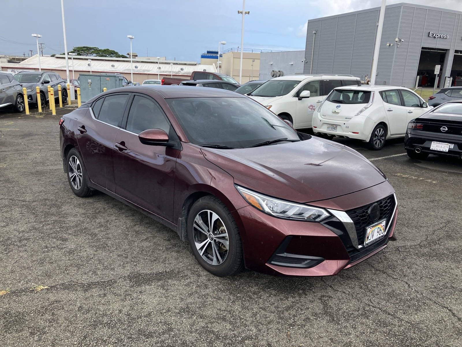 Used 2022 Nissan Sentra SV with VIN 3N1AB8CV7NY232891 for sale in Honolulu, HI