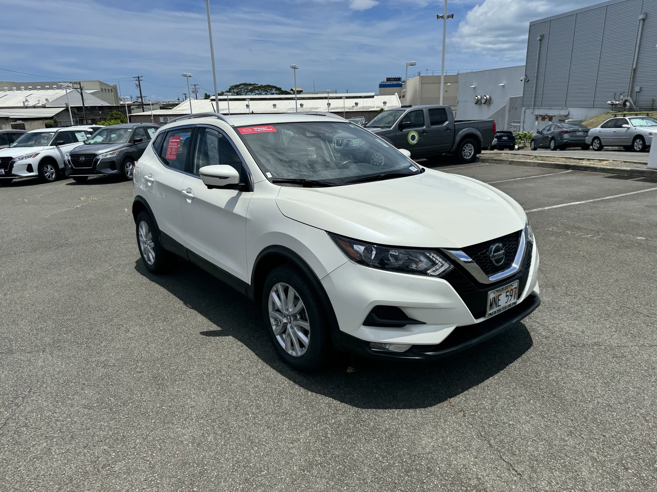 Certified 2022 Nissan Rogue Sport SV with VIN JN1BJ1BV5NW344404 for sale in Honolulu, HI