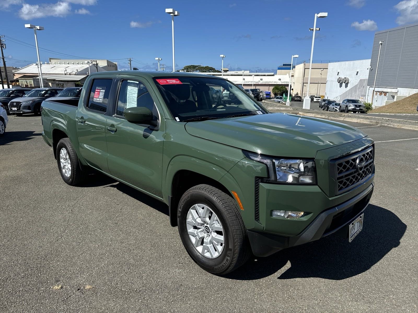 Certified 2022 Nissan Frontier SV with VIN 1N6ED1EK0NN631526 for sale in Honolulu, HI