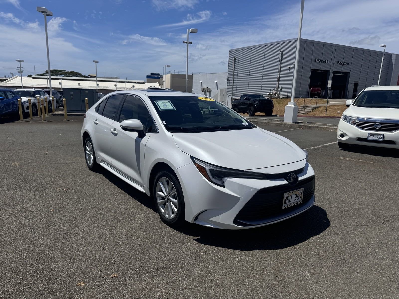 Used 2023 Toyota Corolla XLE with VIN JTDBCMFE6P3008560 for sale in Honolulu, HI