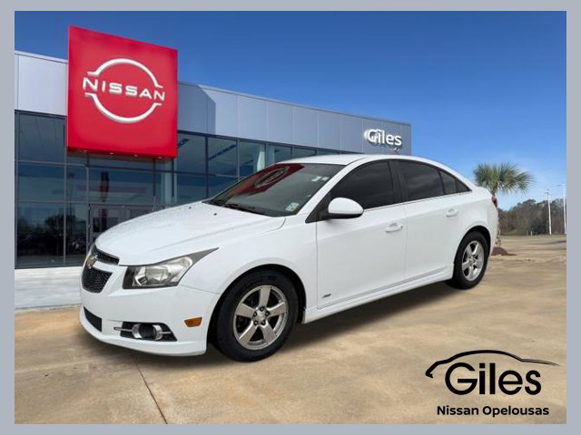 Summit White 2012 Chevrolet Cruze Sedan Front-Wheel Drive Automatic
