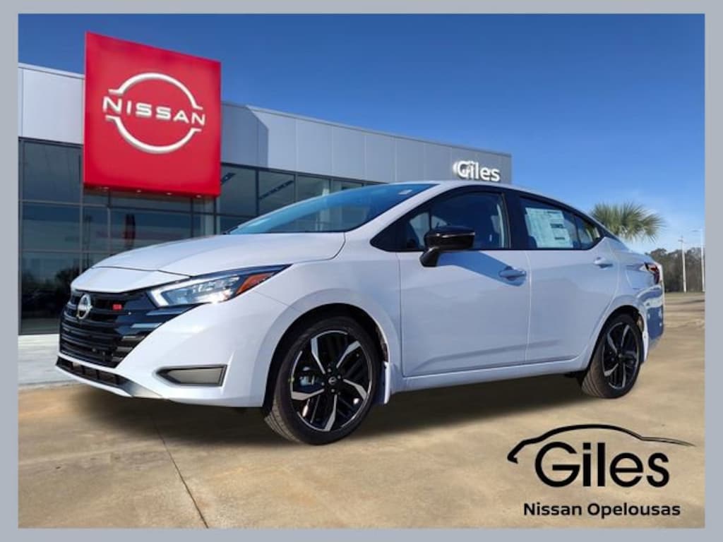 New 2025 Nissan Versa 1.6 SR Sedan