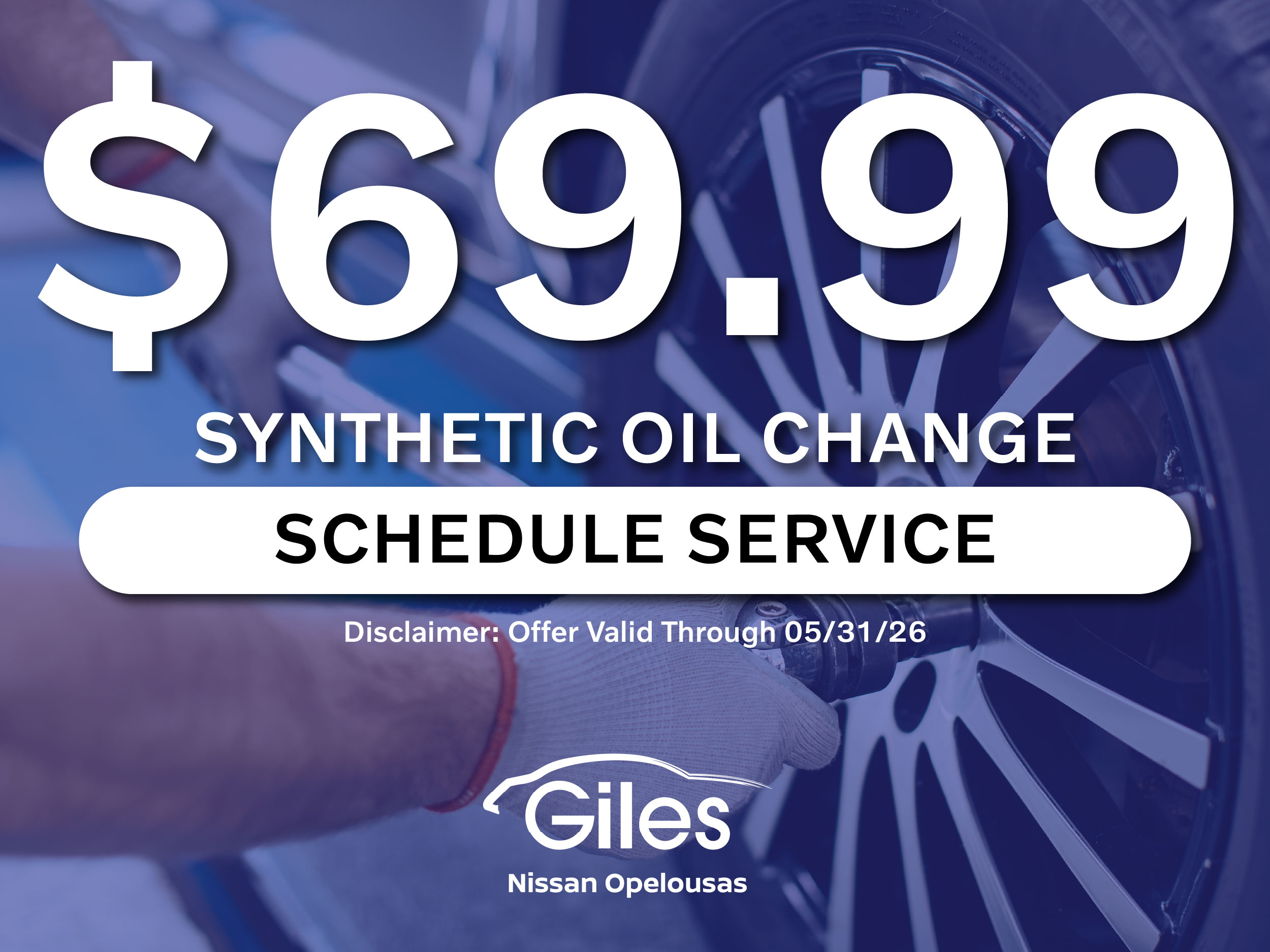 Service Specials | Opelousas LA | Near Carencro, Eunice, Port