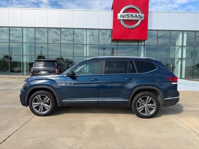 Used 2019 Volkswagen Atlas SE R-Line w/Tech with VIN 1V2YR2CA8KC600189 for sale in Opelousas, LA