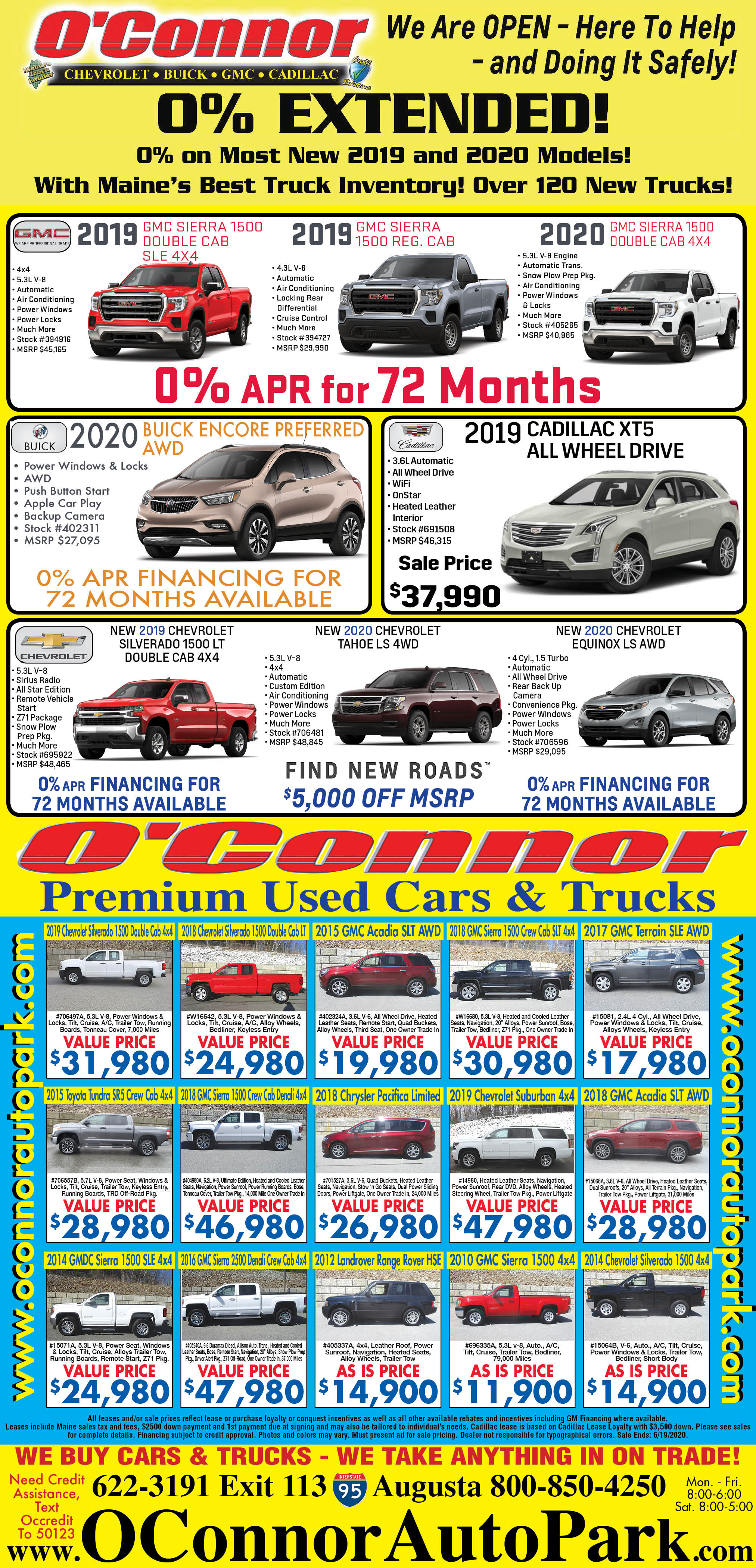 Used Vehicle Specials O'Connor Auto Park
