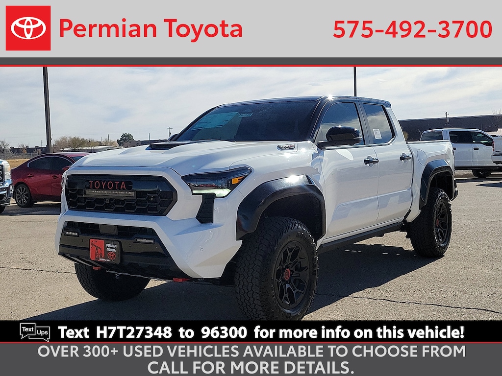 New 2025 Toyota Tacoma i-FORCE MAX TRD Pro Truck Double Cab