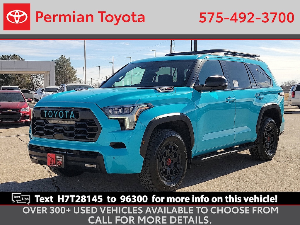 New 2026 Toyota Sequoia TRD Pro SUV