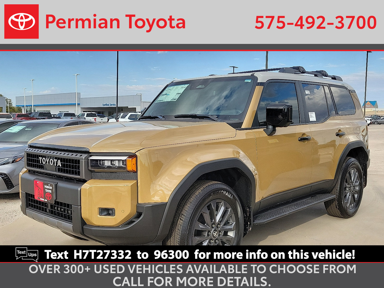 2025 Toyota Land Cruiser SUV 