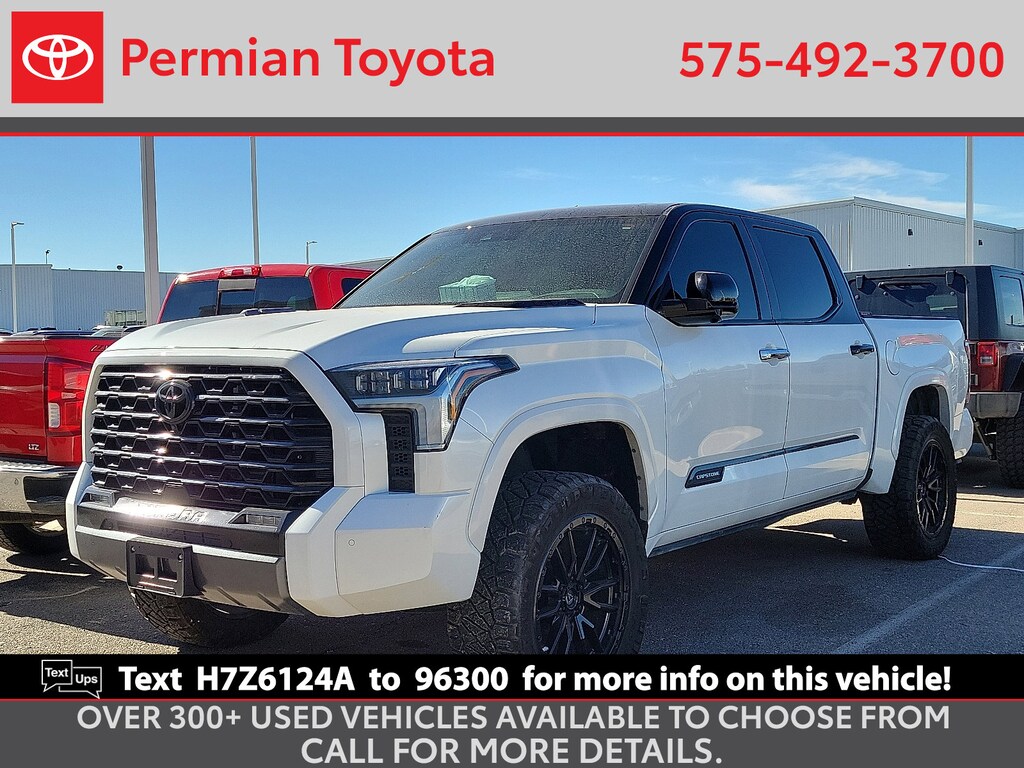 Used 2024 Toyota Tundra i-FORCE MAX Capstone Truck CrewMax