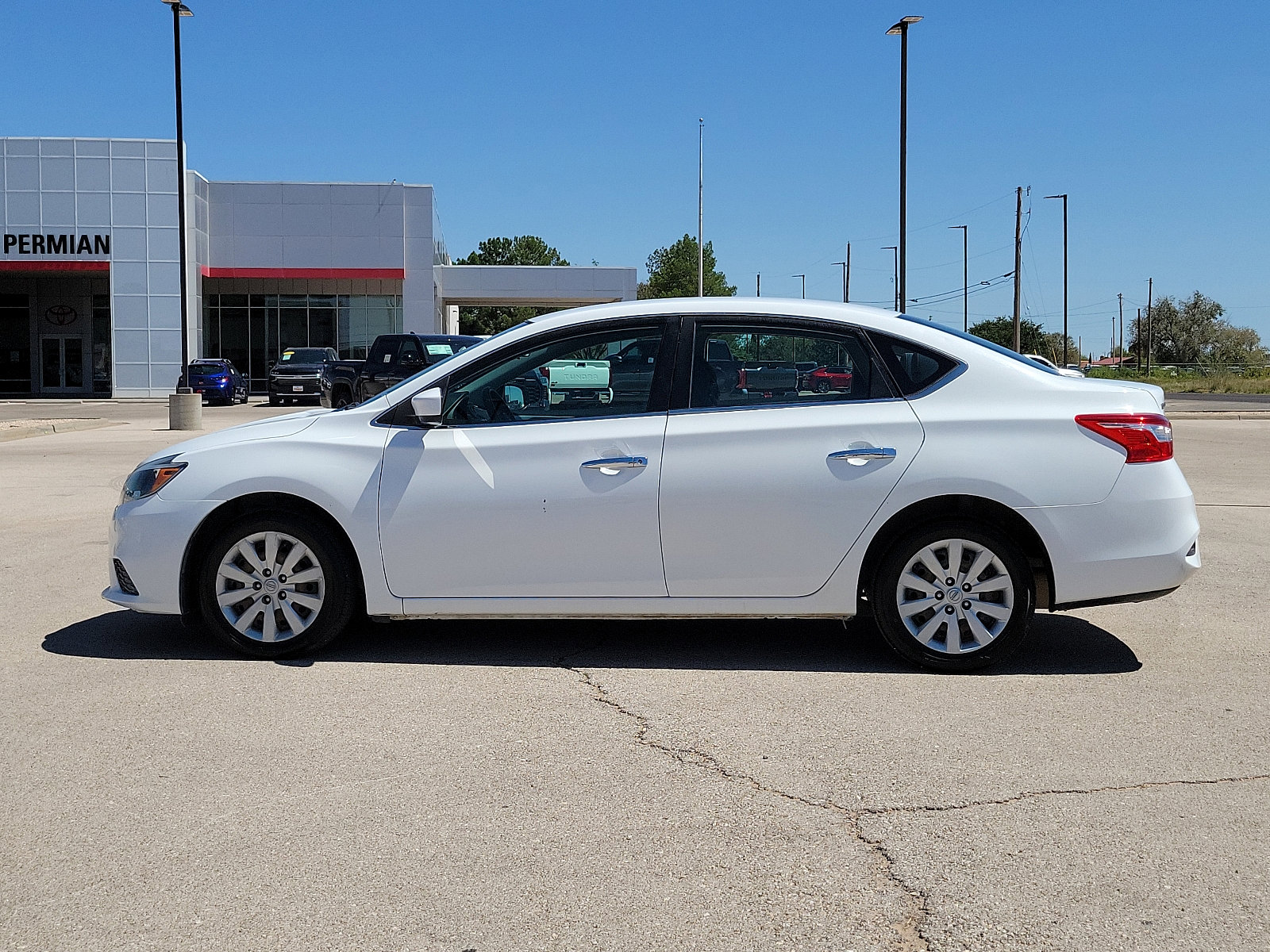 Used 2019 Nissan Sentra S with VIN 3N1AB7AP9KY369504 for sale in Hobbs, NM