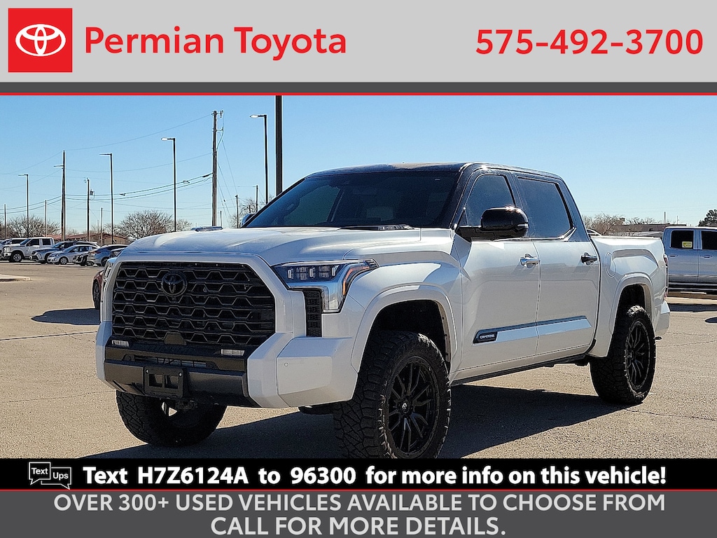 Used 2024 Toyota Tundra i-FORCE MAX Capstone Truck CrewMax