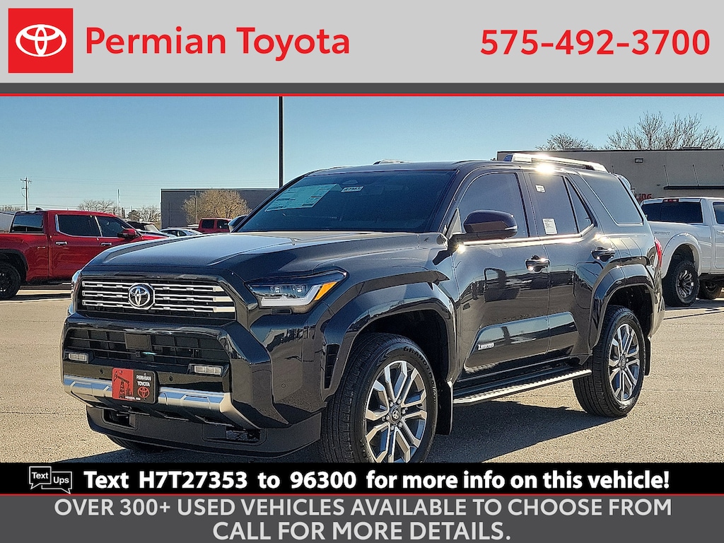 New 2025 Toyota 4Runner Limited SUV