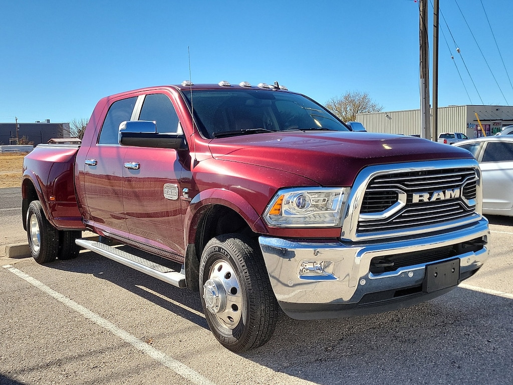 Used 2018 Ram 3500 Laramie Longhorn Truck Mega Cab