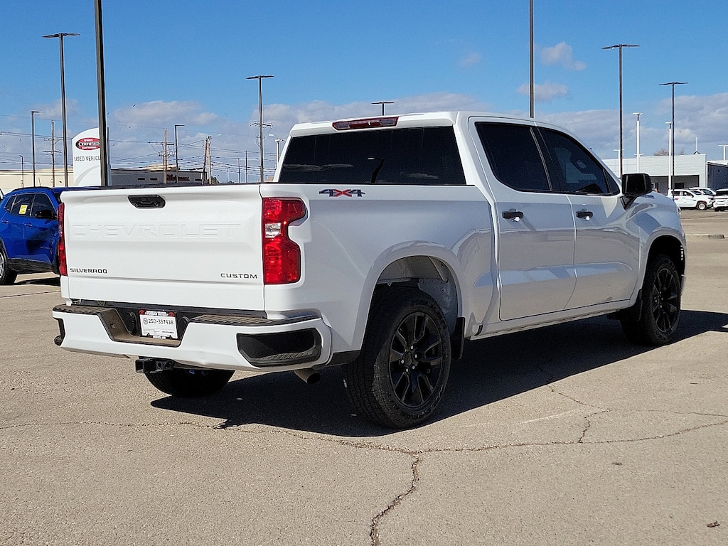 Used 2024 Chevrolet Silverado 1500 Custom Truck Crew Cab