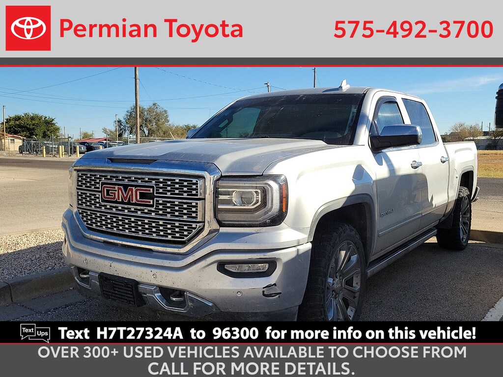 Used 2018 GMC Sierra 1500 Denali Truck Crew Cab
