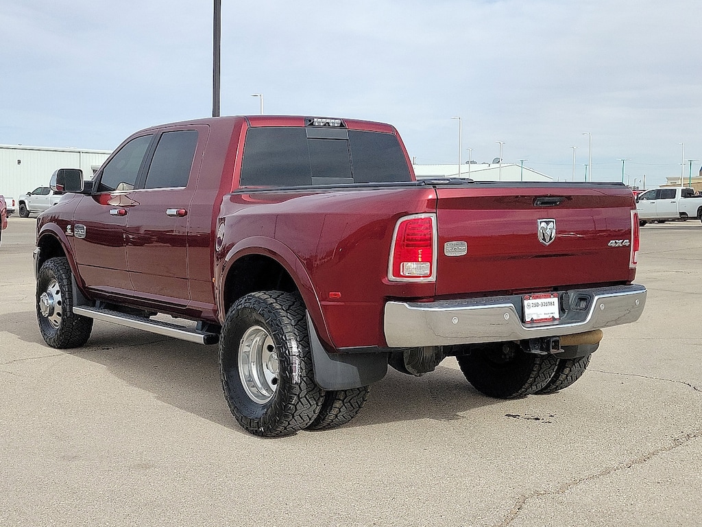 Used 2018 Ram 3500 Laramie Longhorn Truck Mega Cab