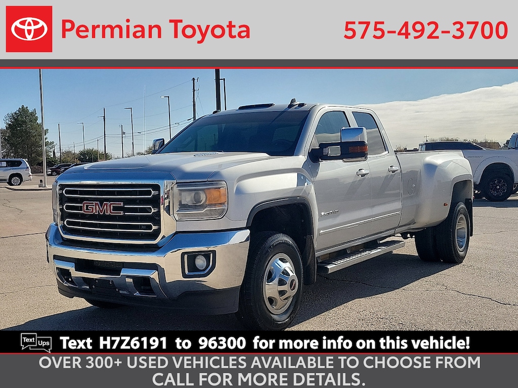 Used 2015 GMC Sierra 3500HD SLT Truck Double Cab