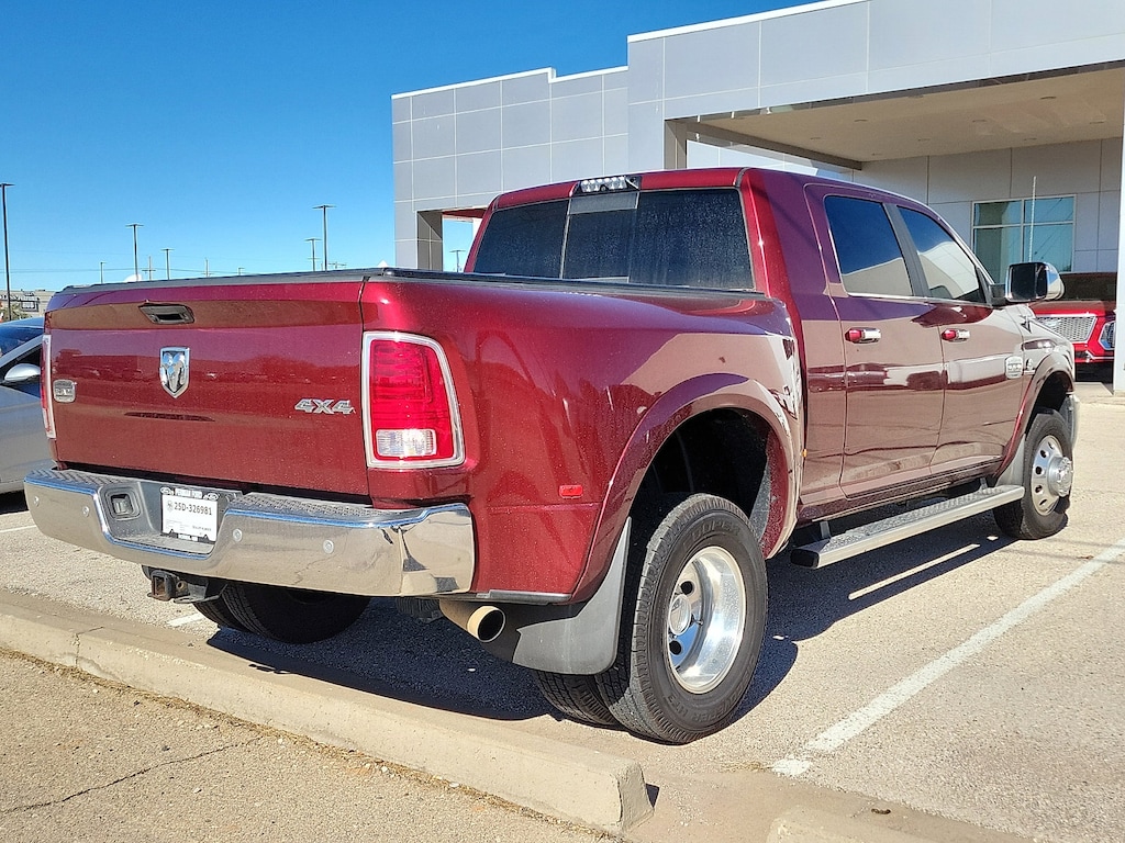 Used 2018 Ram 3500 Laramie Longhorn Truck Mega Cab
