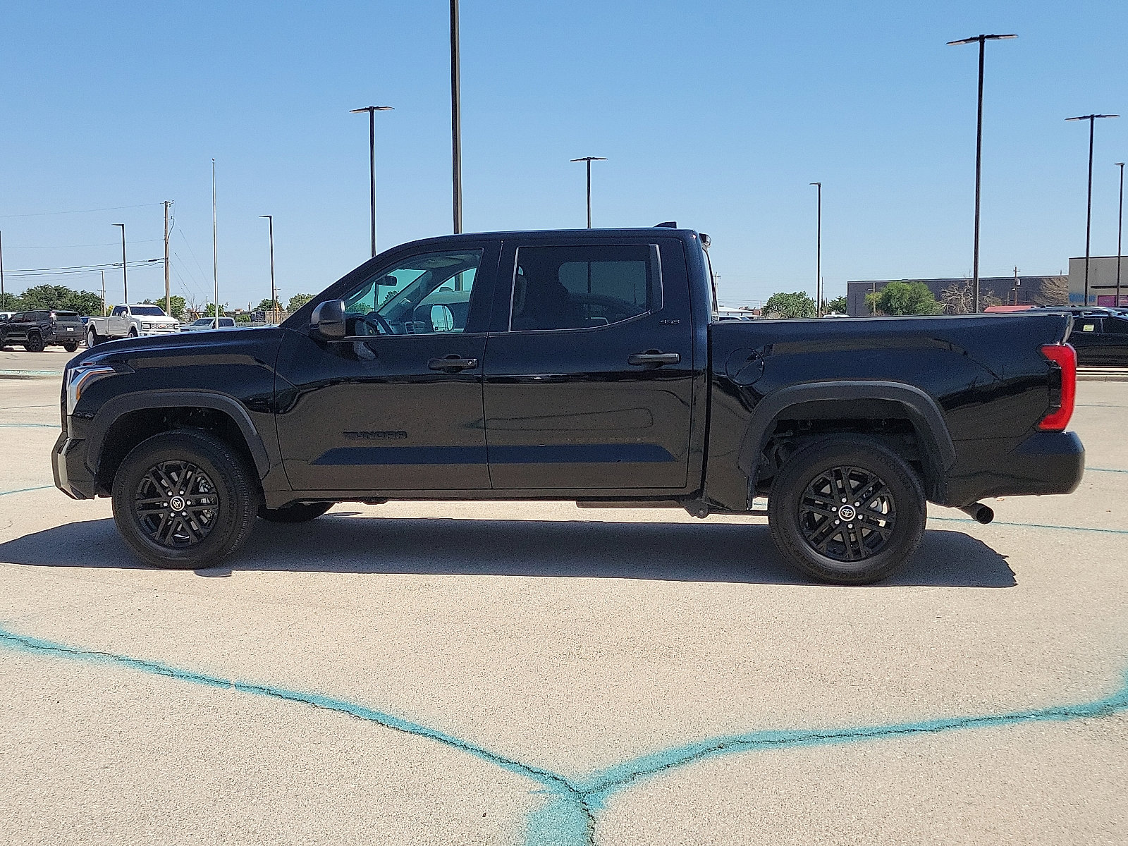 Used 2024 Toyota Tundra SR5 with VIN 5TFLA5DB9RX177413 for sale in Hobbs, NM