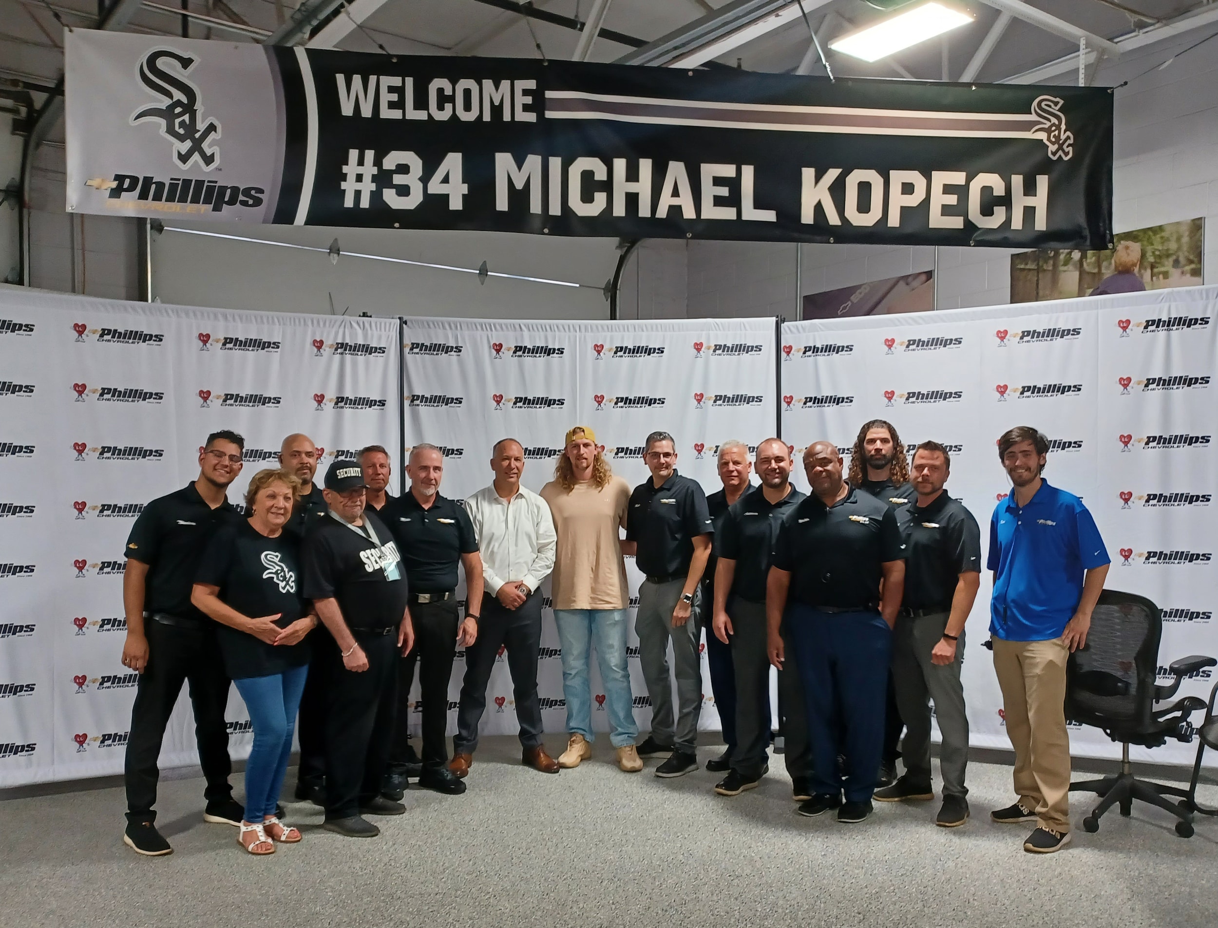 Michael Kopech Visits Phillips Chevrolet | Phillips Chevrolet