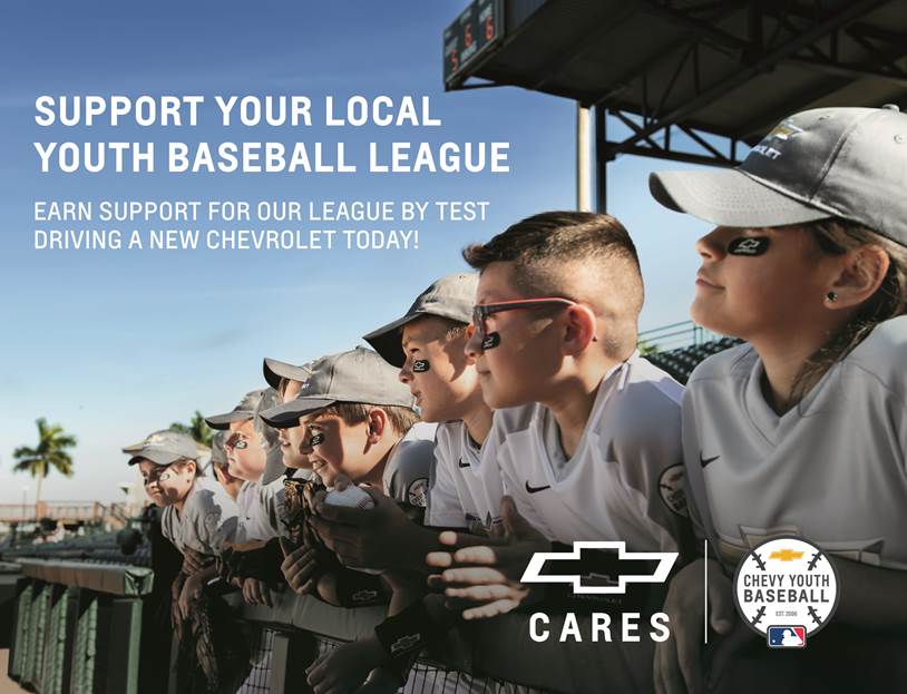 Phillips Chevrolet Supports Chevy Youth Baseball Phillips Chevrolet