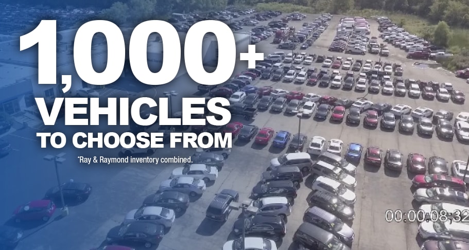 1000+ vehicles