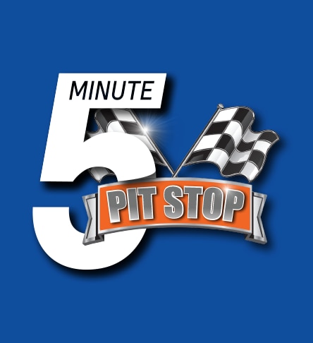 5 minute pit stop
