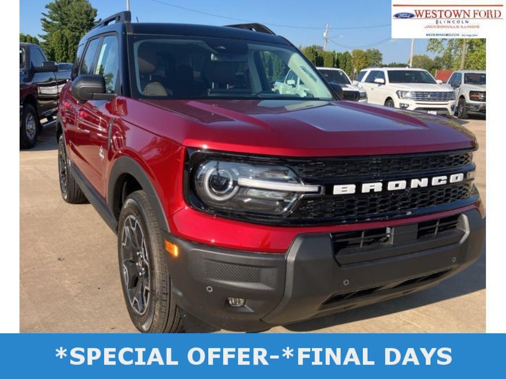 New 2025 Ford Bronco Sport Outer Banks SUV