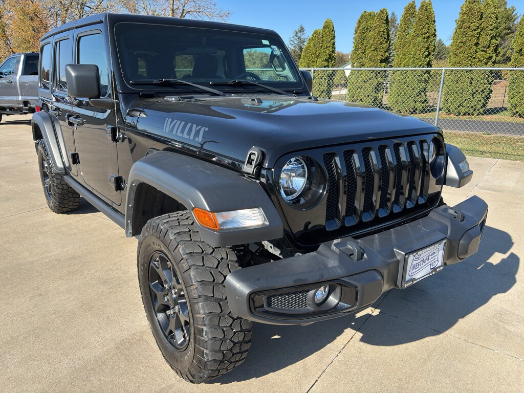 Used 2021 Jeep Wrangler Unlimited Willys Sport SUV