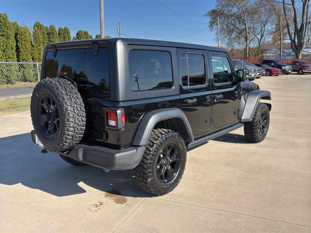 Used 2021 Jeep Wrangler Unlimited Willys Sport SUV