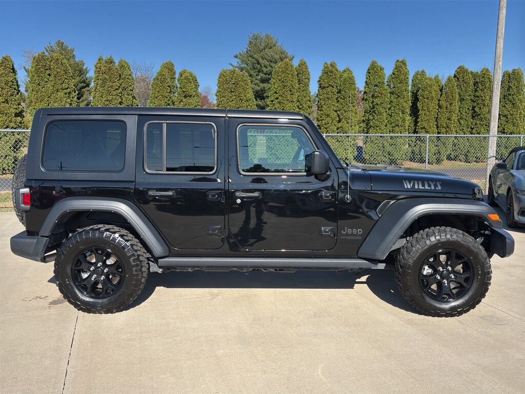 Used 2021 Jeep Wrangler Unlimited Willys Sport SUV