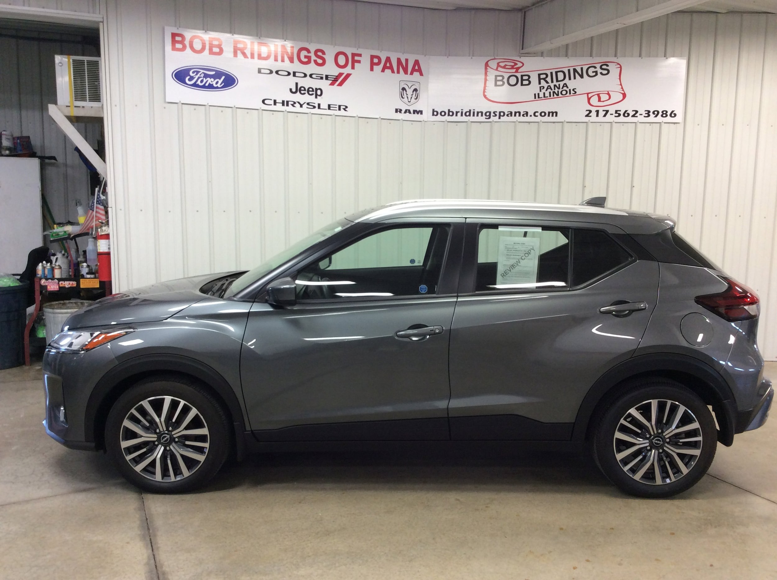 Used 2023 Nissan Kicks SV with VIN 3N1CP5CV0PL519661 for sale in Pana, IL