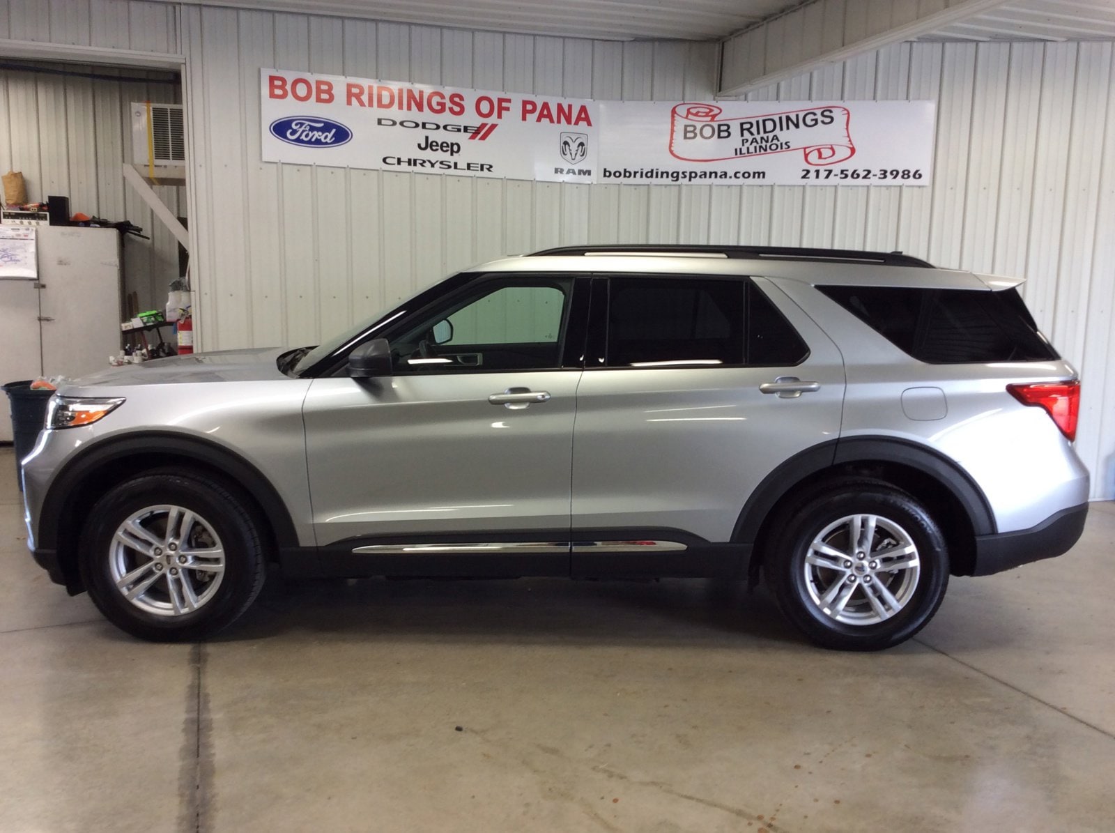 Used 2022 Ford Explorer XLT with VIN 1FMSK8DH0NGA46004 for sale in Pana, IL