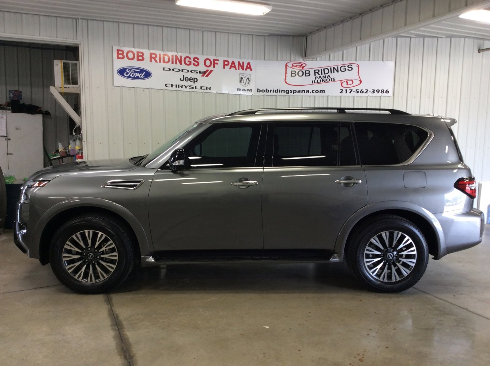 Used 2024 Nissan Armada SL with VIN JN8AY2BB3R9851486 for sale in Pana, IL