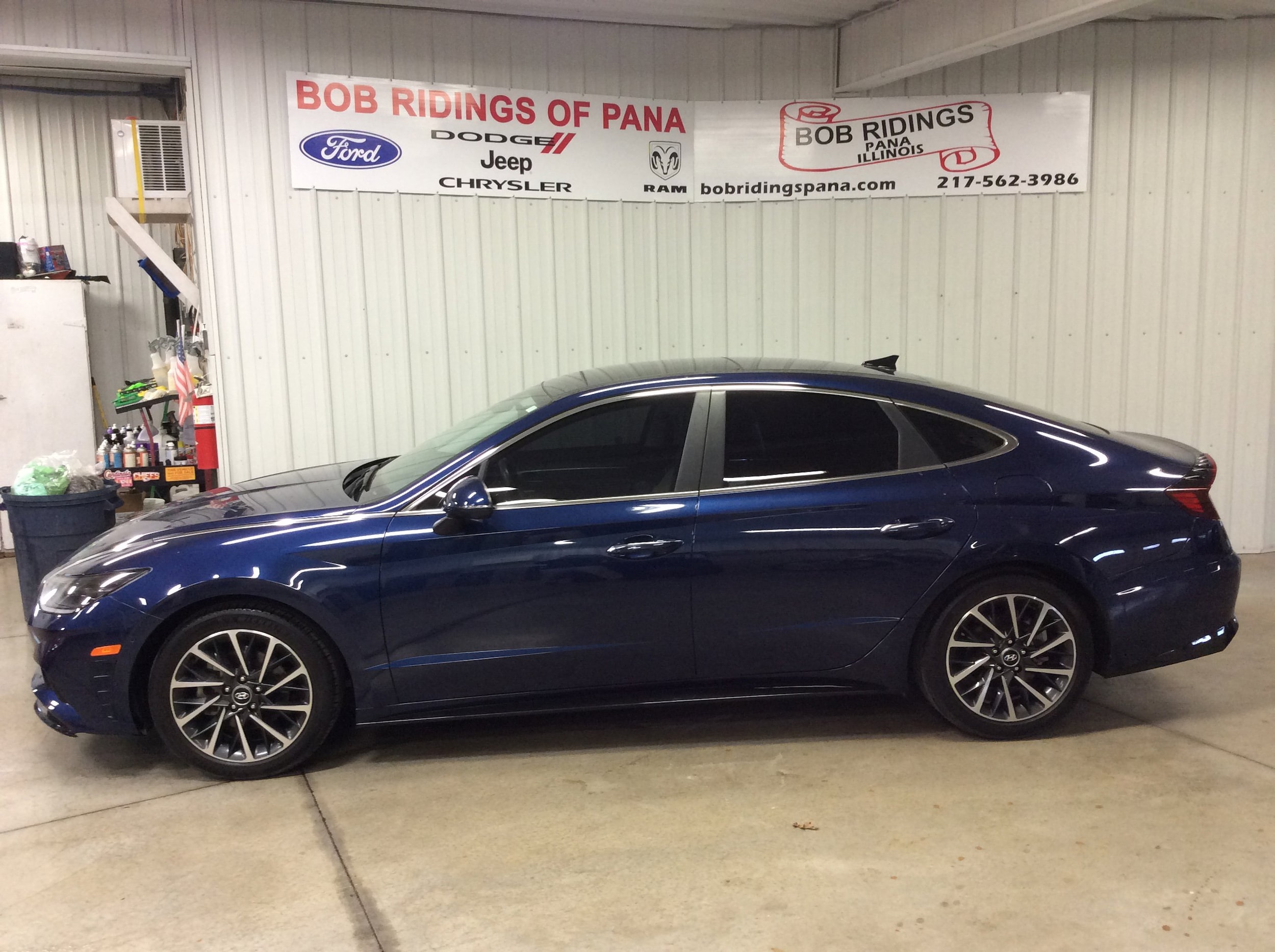 Used 2020 Hyundai Sonata Limited with VIN 5NPEH4J25LH042841 for sale in Pana, IL