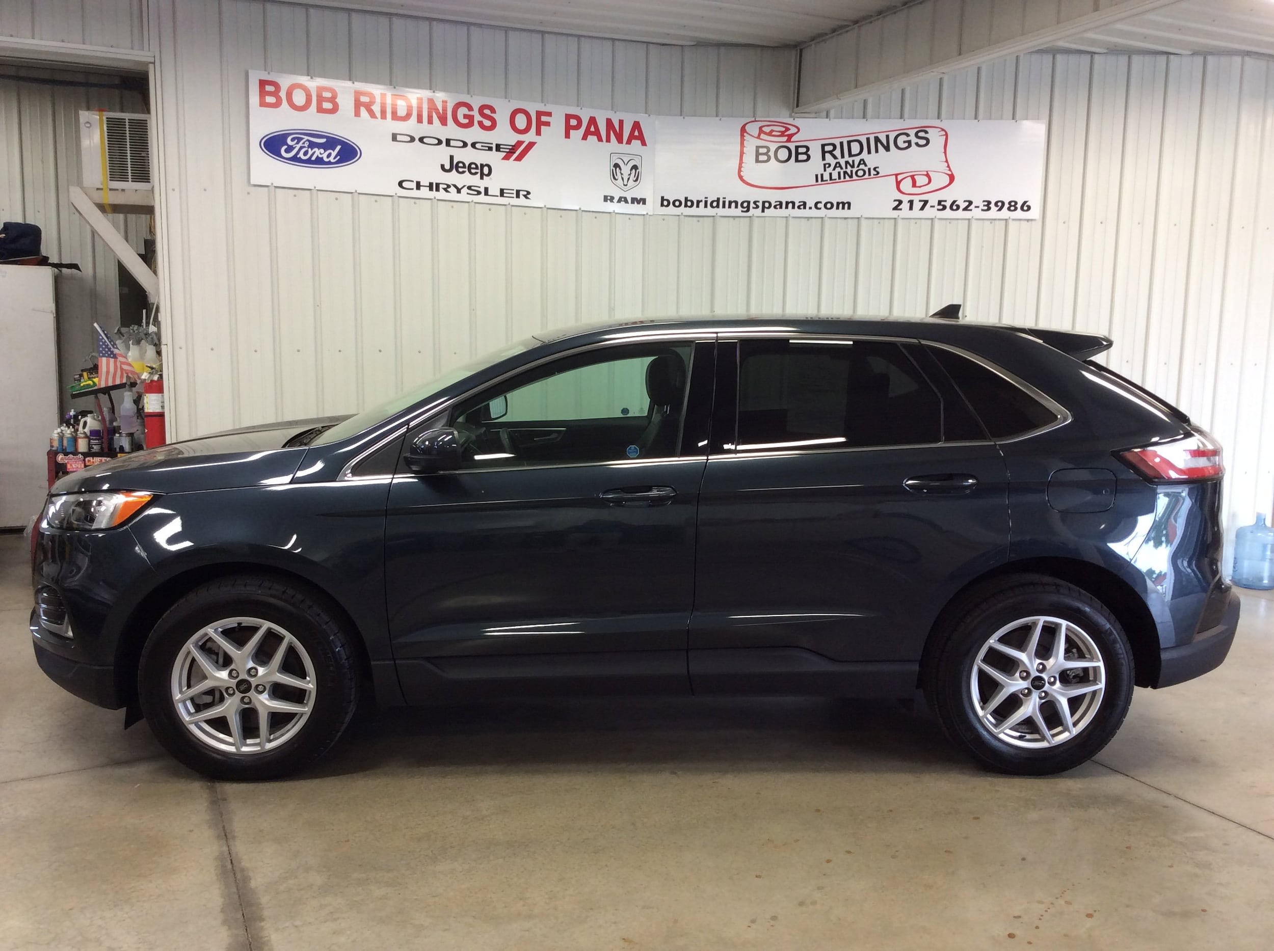 Used 2024 Ford Edge SEL with VIN 2FMPK4J96RBA01335 for sale in Pana, IL